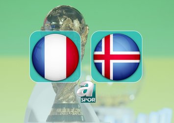 Fransa-İzlanda maçı bilgileri!