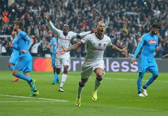 Beşiktaş-Napoli maçından unutulmaz fotoğraflar