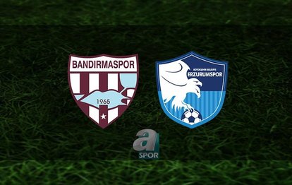 Bandırmaspor - Erzurumspor maçı ne zaman? Saat kaçta ve hangi kanalda? | Trendyol 1. Lig