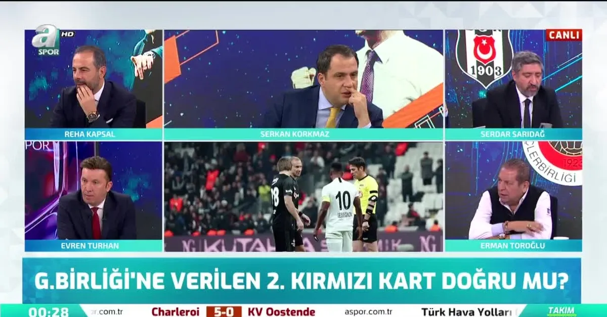 Toroğlu'ndan flaş kırmızı kart yorumu: Ben olsam...