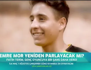 Emre Mor, Terim ile yeniden parlayacak mı?