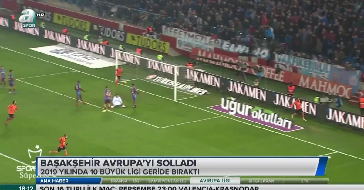 Başakşehir Avrupa'yı solladı