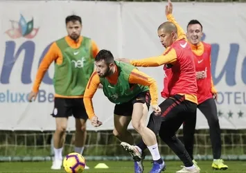Galatasaray'da ikinci yarı hazırlıkları