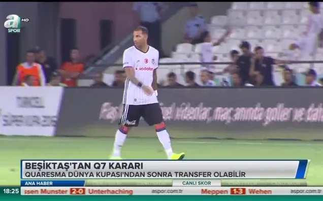 Beşiktaş'tan Q7 kararı