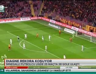 Diagne rekora koşuyor