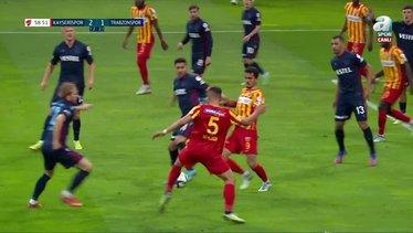 GOL | Kayserispor 2-1 Trabzonspor