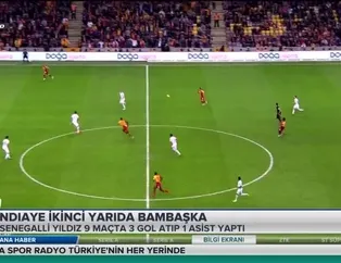 Ndiaye ikinci yarı bambaşka