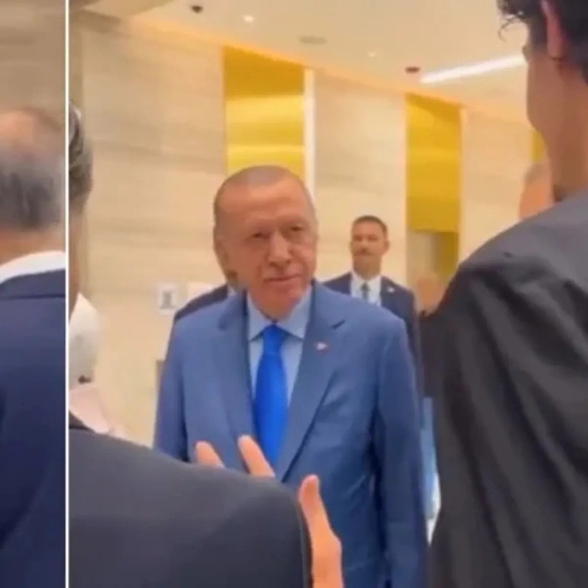 Başkan Erdoğan ile Cedi Osman arasında samimi diyalog: "Seni bizim takıma alırız"