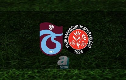 TRABZONSPOR - FATİH KARAGÜMRÜK MAÇI CANLI İZLE | Trabzonspor - Fatih Karagümrük maçı ne zaman, saat kaçta? TS maçı hangi kanalda?