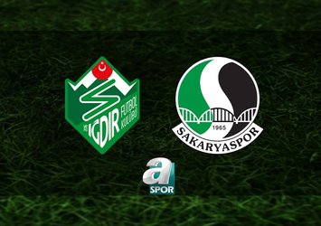 Iğdır FK-Sakaryaspor maçı saat kaçta?