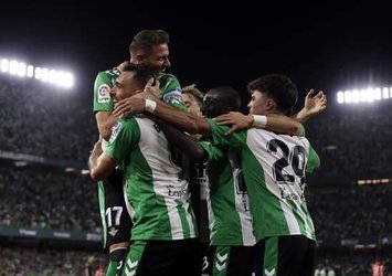 Betis sahasında kazandı!