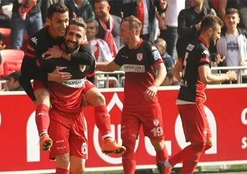 Samsunspor 3 puanı tek golle aldı