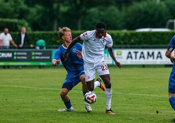 Samsunspor hazırlık maçında mağlup!