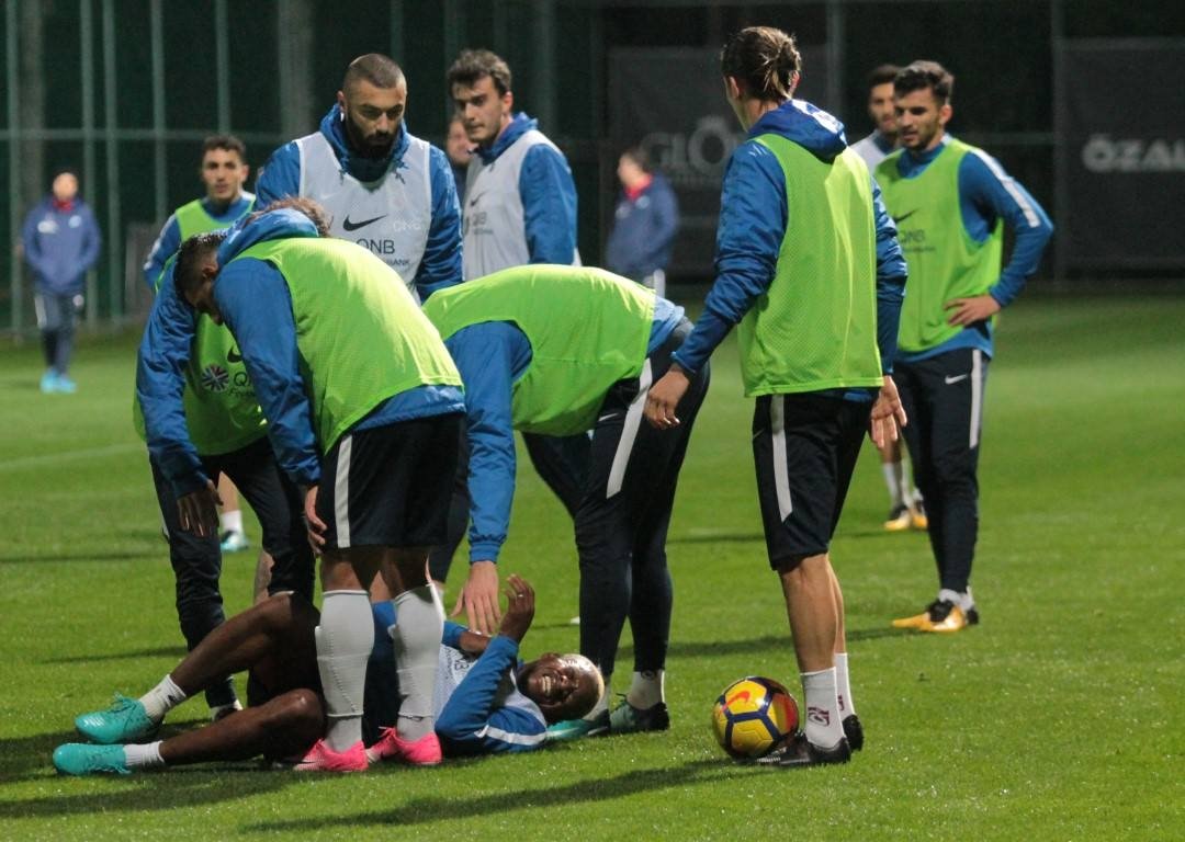 Trabzonspor’da kıran kırana antrenman