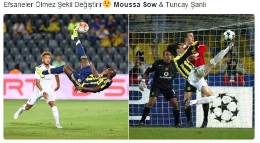 Moussa Sow Twitter’ı salladı!