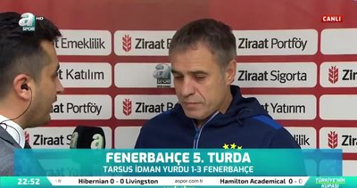 Ersun Yanal: Biz tavla bile oynasak iddialıyız