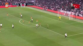 GOL | Beşiktaş 1-0 Corendon Alanyaspor 17'