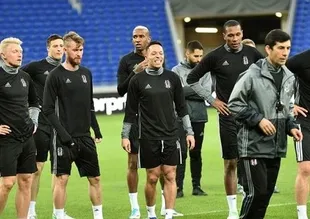 Beşiktaş, Lyon hazırlıklarını tamamladı