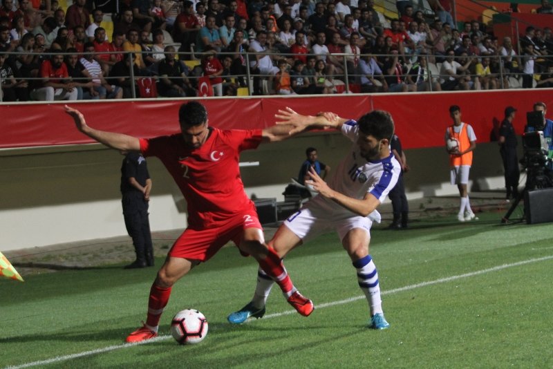 Türkiye - Özbekistan maçından kareler...