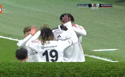 GOL | Beşiktaş 1-0 Ankara Keçiörengücü