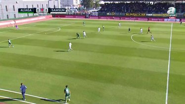 GOL | Aliağa FK 0-1 Samsunspor