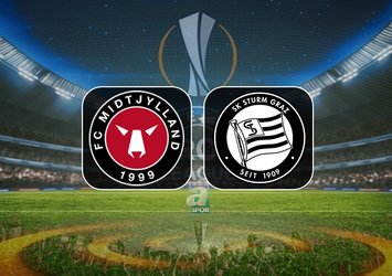 Midtjylland-Sturm Graz maçı saat kaçta?