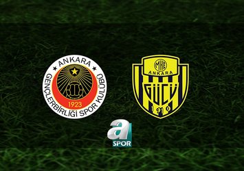 Gençlerbirliği - MKE Ankaragücü maçı detayları!