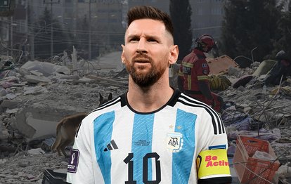 Lionel Messi’den depremzedeler için mesaj: Kalbim Türkiye ile birlikte