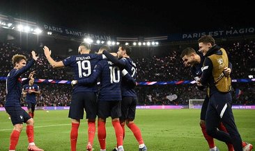 Fransa Dünya Kupası'na katılmayı garantiledi! Gol olup yağdılar