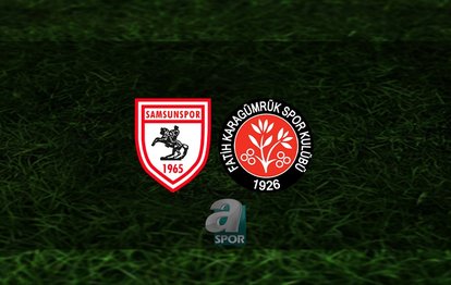 Samsunspor - Fatih Karagümrük maçı ne zaman? Saat kaçta ve hangi kanalda? | Trendyol Süper Lig