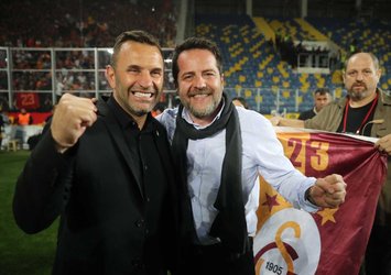 Erden Timur ve Okan Buruk'tan şampiyonluk gönderisi!