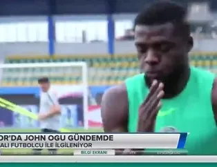 Fırtına'da gündem John Ogu