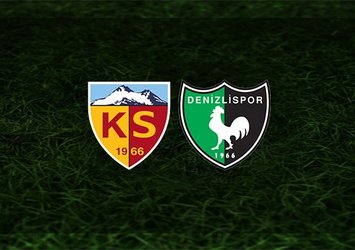 Kayserispor - Denizlispor maçı saat kaçta ve hangi kanalda?