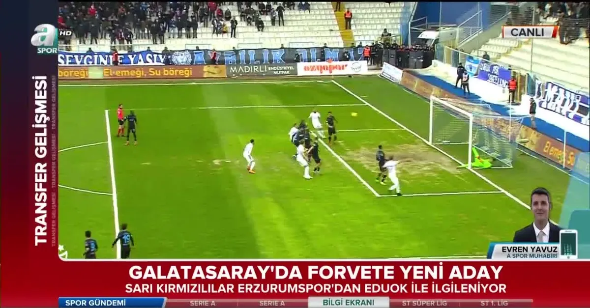 Galatasaray'da forvete yeni aday