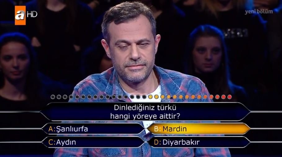 Kim Milyoner Olmak İster 788. son bölüm soru ve cevapları 26 Kasım 2018