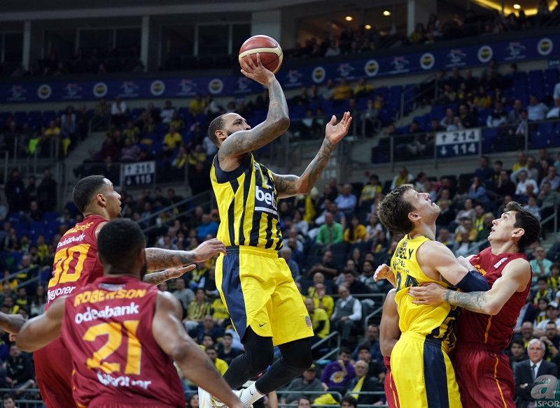 Fenerbahçe Beko - Galatasaray Doğa Sigorta maçından kareler