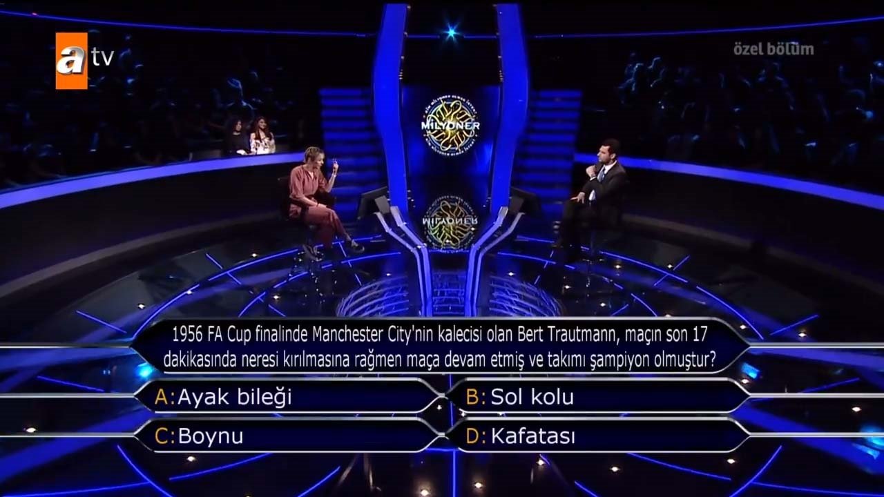 Kim Milyoner Olmak Ister Ozel Bolumune Damga Vuran Futbol Sorusu