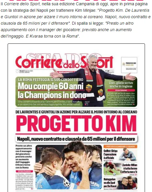 Kim Min Jae Manchester United yolunda! - 1