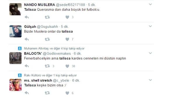 Talisca sosyal medyayı sallamaya devam ediyor