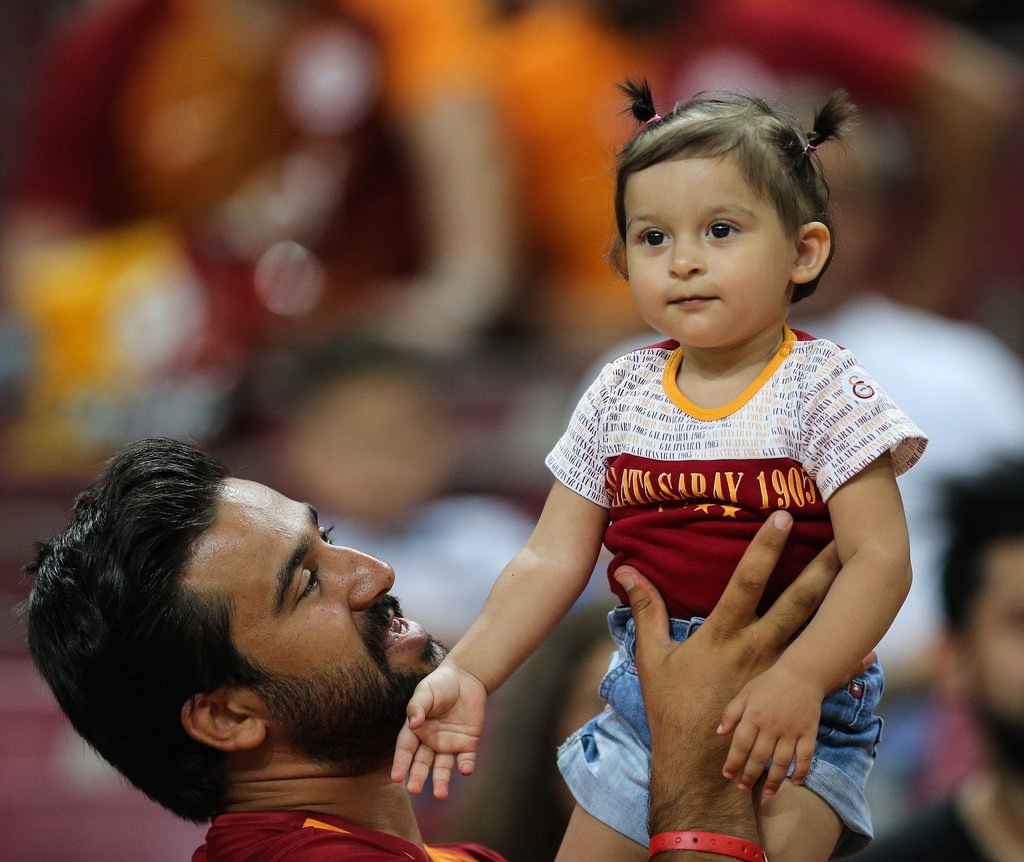 Galatasaray-Rizespor maçından kareler