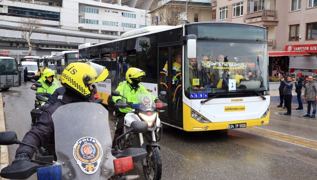 Fenerbahçe taraftarı Vodafone Arena’da