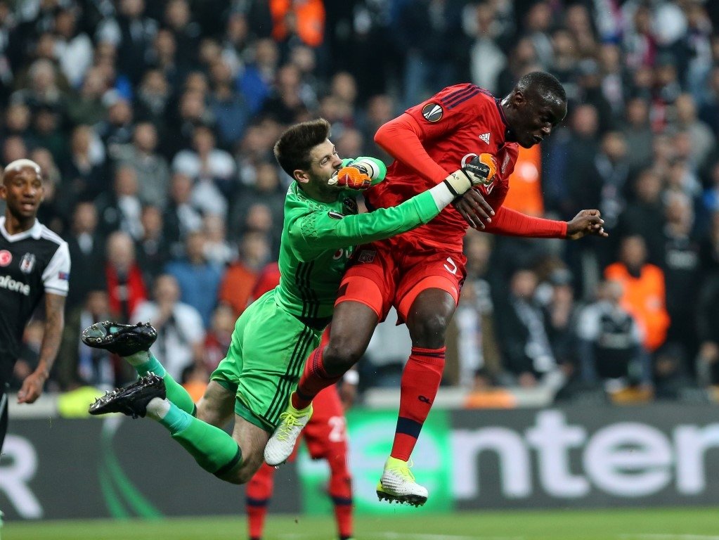 Beşiktaş - O.Lyon maçından kareler