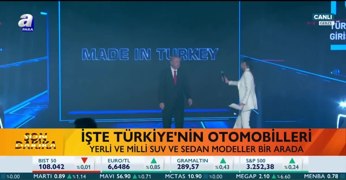 İşte Türkiye'nin otomobili!
