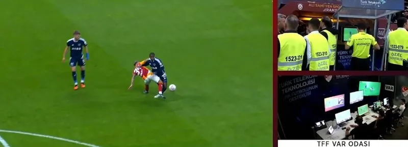 Galatasaray'da Lucas Torreira kırmızı kart gördü! - 1