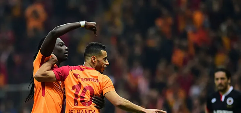 Gomis ve Belhanda 'Aslan'ı sırtladı