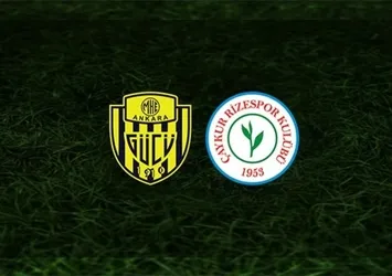 Ankaragücü-Çaykur Rizespor | CANLI