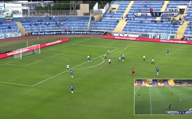 Adana Demirspor 2-1 Dersim 62 Spor