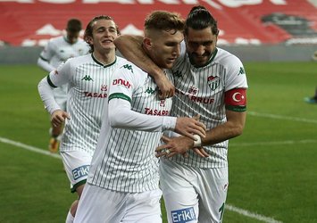 Bursaspor 2020'yi galibiyetle kapattı!