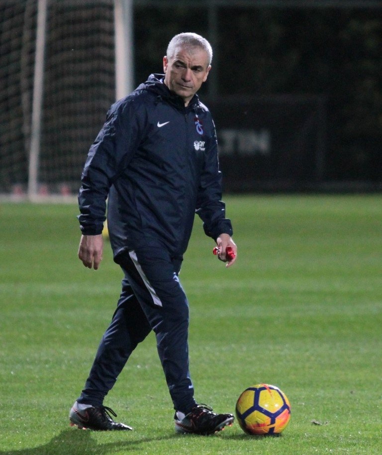 Trabzonspor’da kıran kırana antrenman