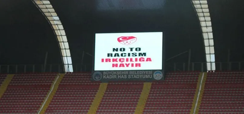 'Irkçılığa hayır'